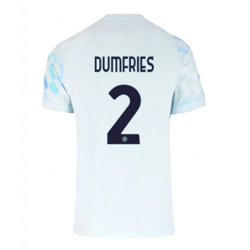 Dres Inter Milan Denzel Dumfries #2 Gostujuci 2025-26 Kratak Rukav
